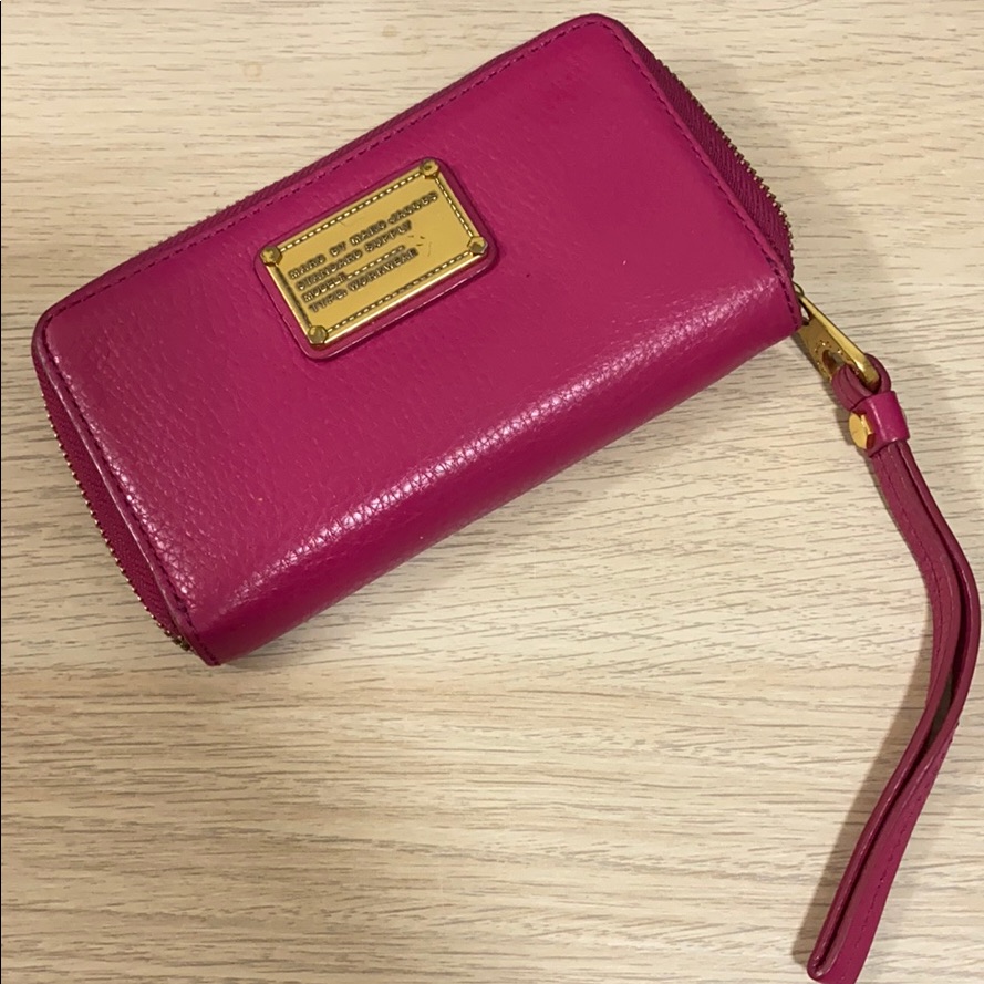 Marc By Marc Jacobs Wristlet Pink Wallet